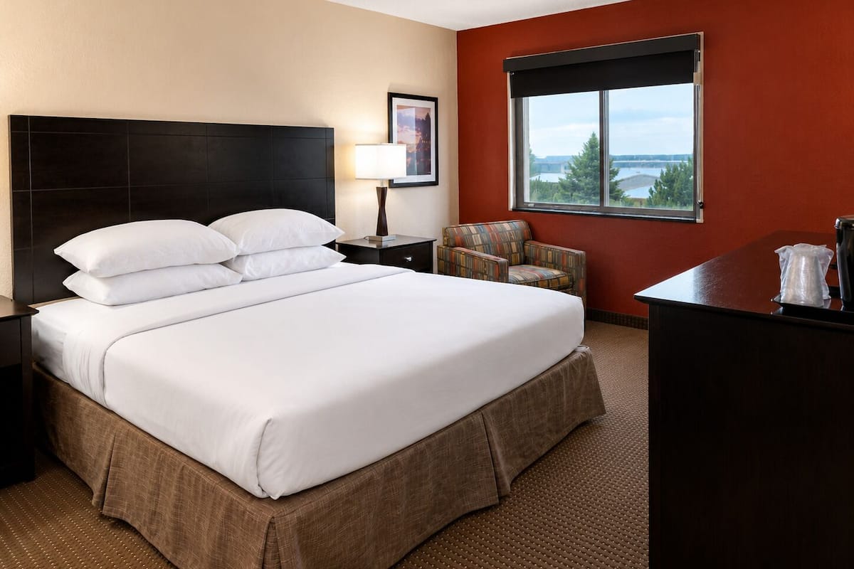 Blackout curtains, iron/ironing board, free WiFi, bed sheets