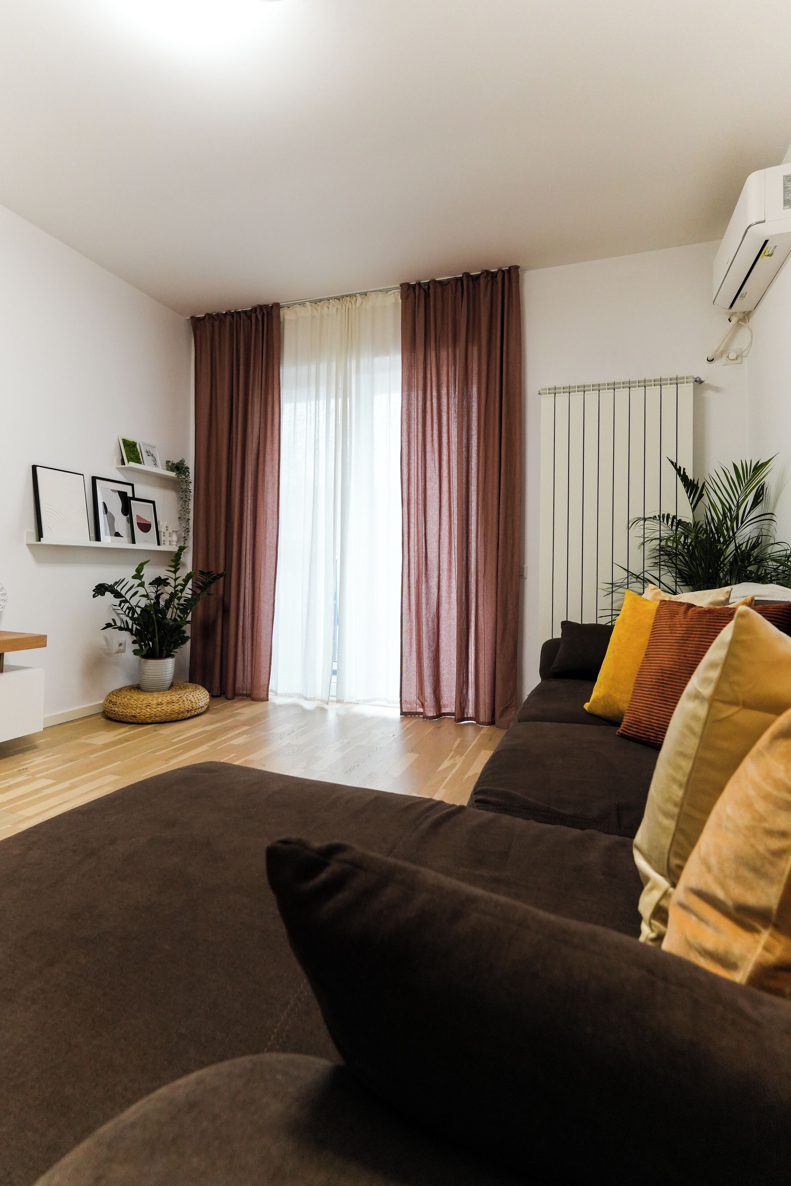 Premium Apartment | Living area | 60-cm Smart TV with cable channels, Netflix, streaming services