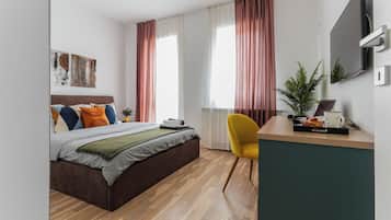 Apartamento premium | 1 quarto, escrivaninha, espaço de trabalho para notebook