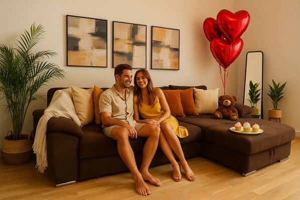 Premium Apartment | Living area