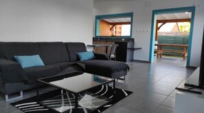 Living area - Résidence KAZ A Bibi - LE Figuier (Sainte-Rose)