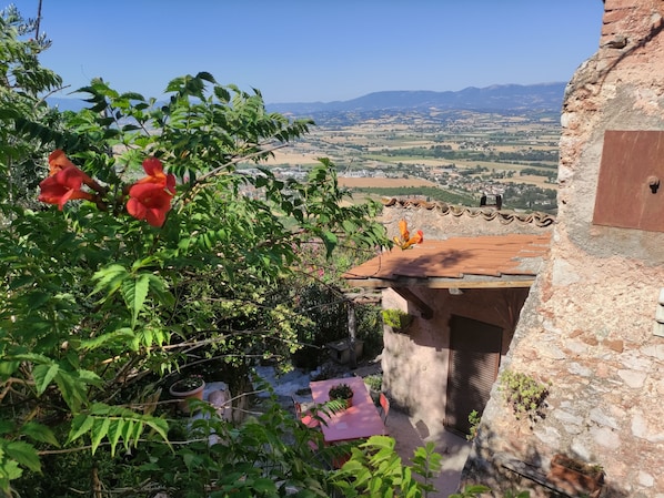 View from property - Italian Charming Mansion in the County Side Enjoy Umbria (Campello sul Clitunno)