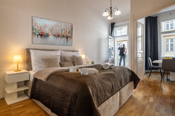 2 soveværelser, strygejern/strygebræt, gratis Wi-Fi, sengetøj