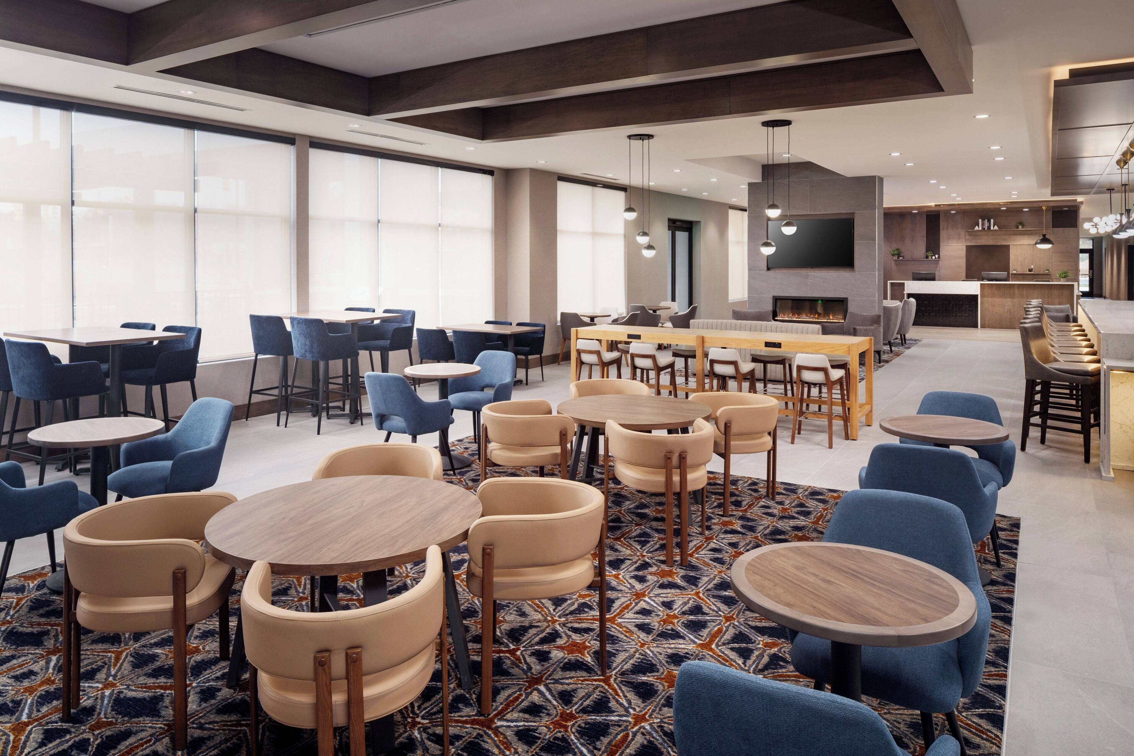 Sala de estar en el lobby