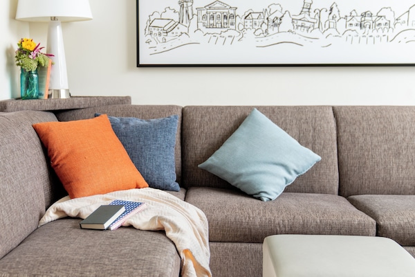 In-room safe, desk, laptop workspace, blackout curtains