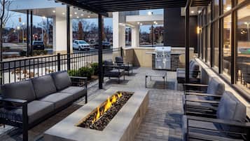 Aire de pique-nique/barbecue