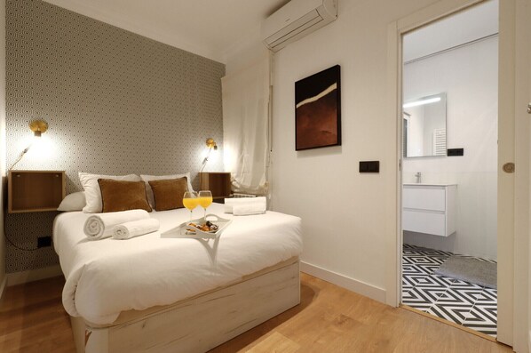 1 Schlafzimmer, Bügeleisen/Bügelbrett, kostenloses WLAN, Bettwäsche