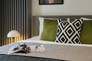 Premium-íbúð | 1 svefnherbergi, myrkratjöld/-gardínur, straujárn/strauborð