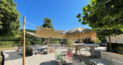 Gemütliche Wohnung für 6 Personen mit W-LAN, Pool, TV und Parkplatz