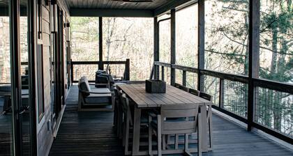 Located on Bear Lake in Tuckasegee, NC.  A scenic getaway for your family event!