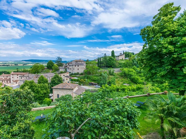 Uitzicht vanuit accommodatie