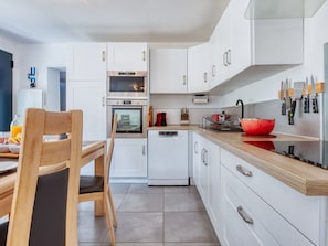 Microwave, oven, dishwasher, toaster