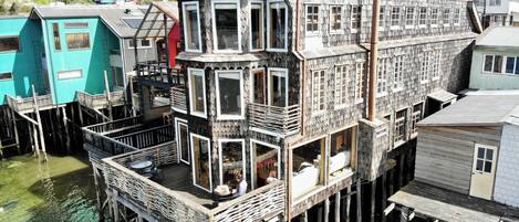 Majoituspaikan julkisivu