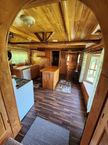 Rustic Cabin Hyde-A-Way