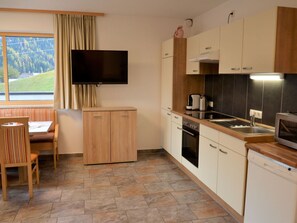 Microwave, oven, dishwasher, highchair