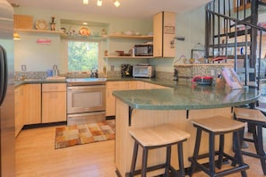 Fridge, microwave, oven, stovetop - One More Day (Oak Island)