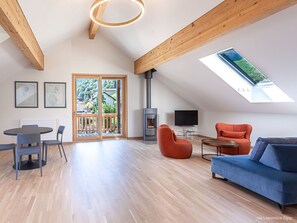 TV, fireplace - Lovely apartment for 2 people with WIFI, TV and balcony (Acquarossa)