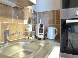 Microwave, oven, dishwasher, toaster