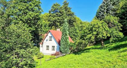 Atemberaubendes alleinstehendes Ferienhaus für 5 Gäste mit TV, Terrasse und Haustiere erlaubt