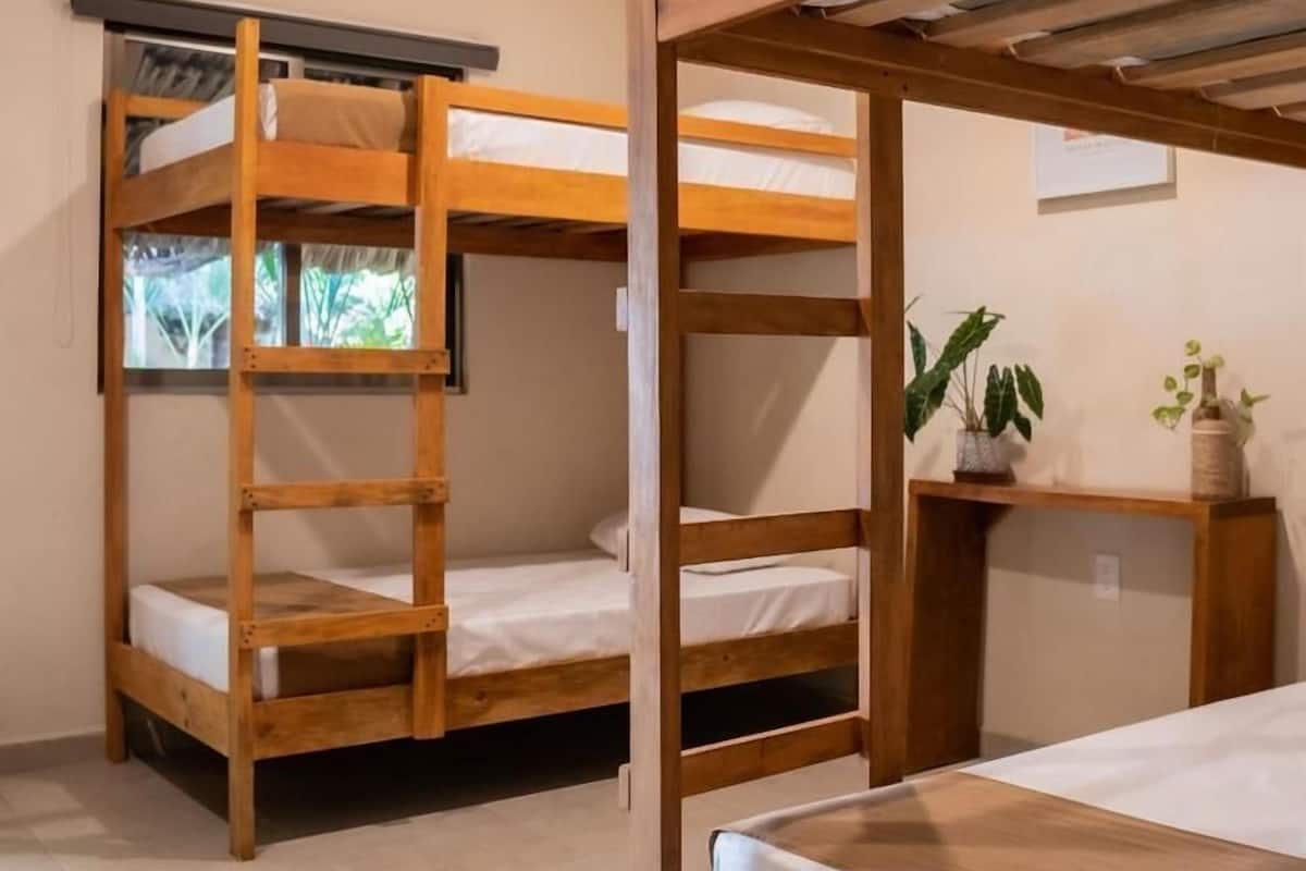 Dormitorio condiviso Basic, patio | Postazione laptop, Wi-Fi gratuito