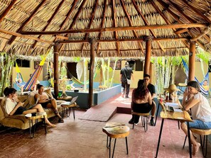 Basic Shared Dormitory, Patio | Living area