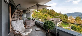 Nice apartment for 6 guests with WIFI, TV, balcony, pets allowed, panoramic view and parking