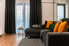 Superior Apartment, Balcony | Living area