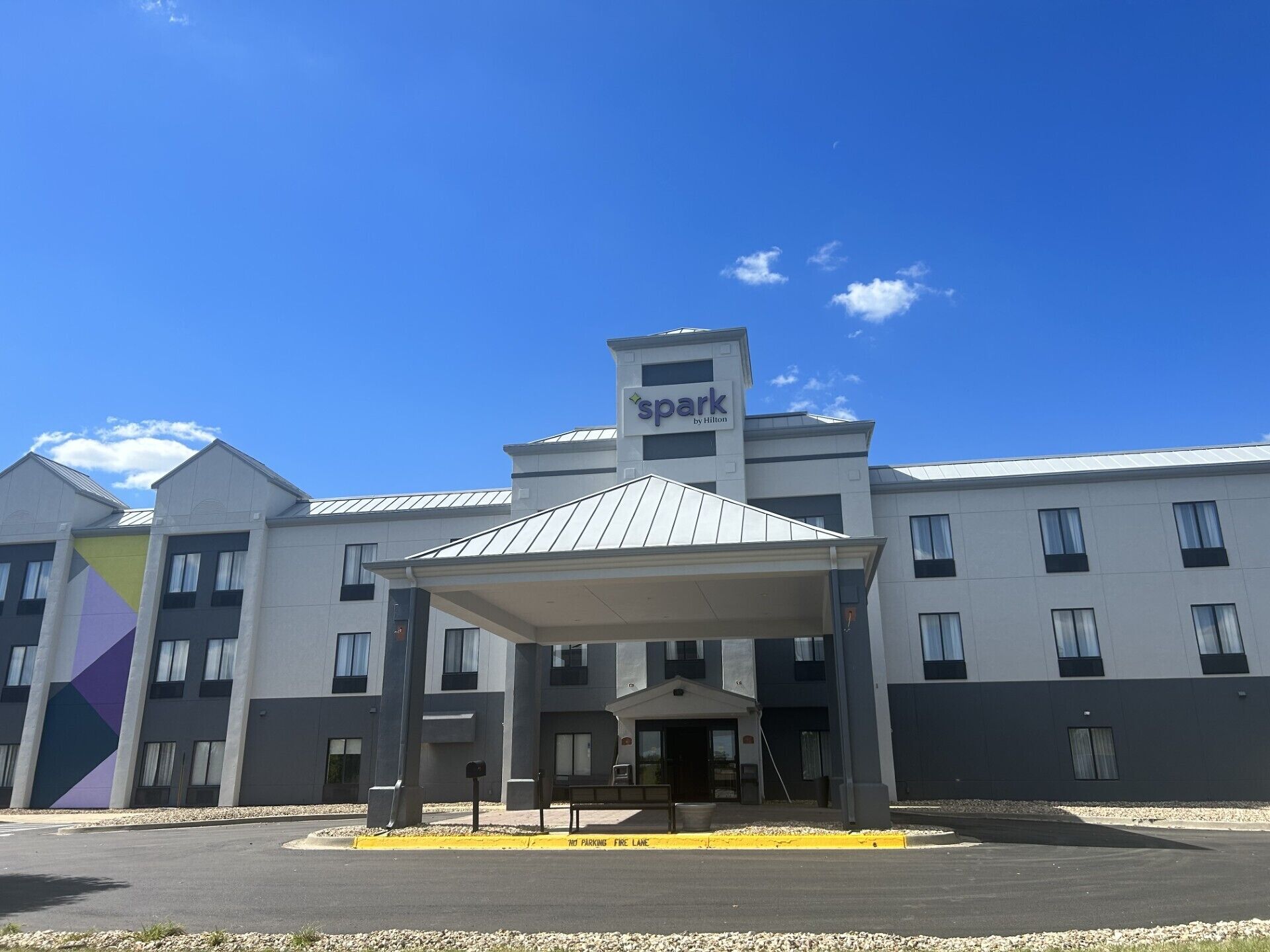 Façade de l’hébergement 