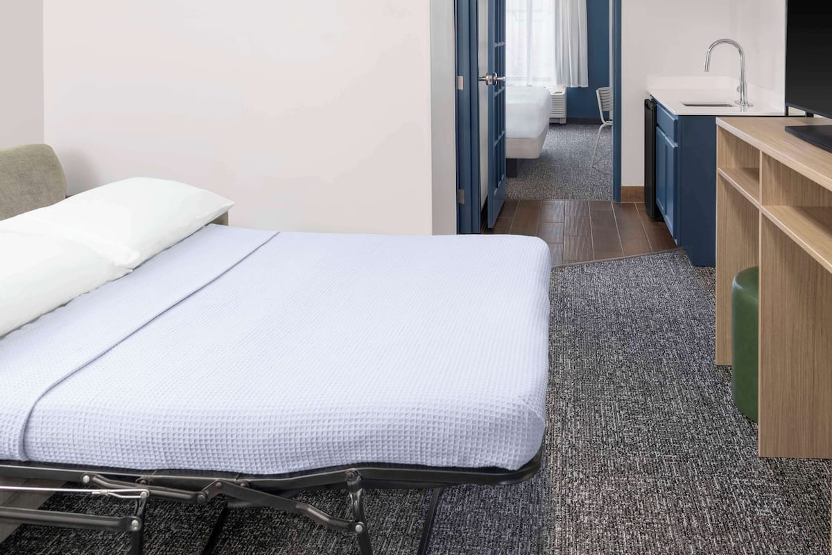 Suite, 1 slaapkamer | Woonruimte | Televisie