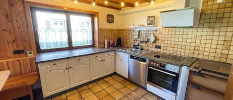 Microwave, oven, dishwasher