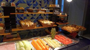 Gratis morgenmadsbuffet hver dag