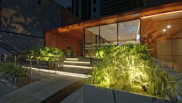 Façade de l’hébergement