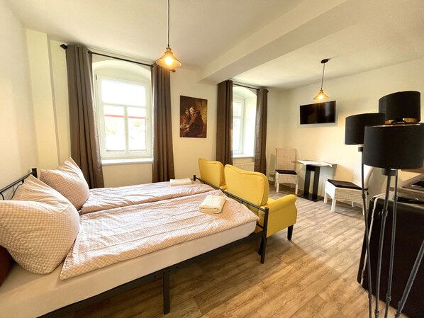 1 Schlafzimmer, Reisekinderbett, kostenloses WLAN