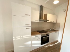 Oven, toaster, dining tables - Beautiful apartment for 3 people with WIFI, TV and pets allowed (Zittau)