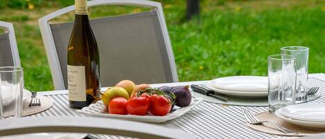 Opções para refeição ao ar livre