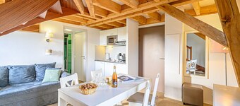 Nice apartment for 6 guests with pool, WIFI, TV and panoramic view