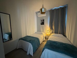 2 bedrooms, iron/ironing board, travel cot, free WiFi