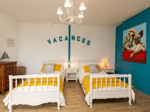 2 soverom, reiseseng for barn, wi-fi (inkludert) og sengetøy