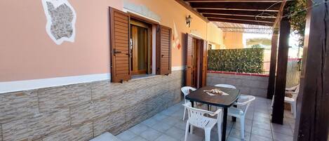 Restauration en plein air