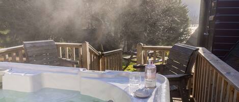 Bain à remous extérieur