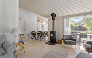 Outdoor dining - Stunning home in Gilleleje with sauna (Gilleleje)
