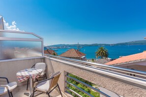 Panoramic-Apartment, Meerblick | Blick vom Balkon