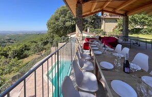Outdoor dining - Stunning home in Arezzo with kitchen (Arezzo)