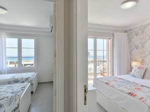 2 chambres, fer et planche à repasser, lit parapluie, Wi-Fi gratuit