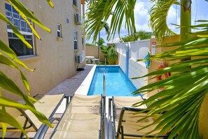 Apartment, 2 Bedrooms, Terrace, Garden View | Pool
