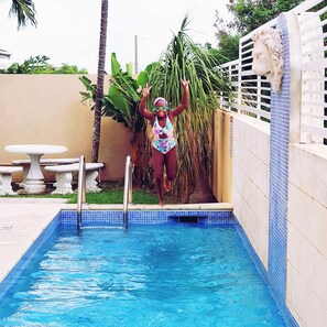 Lägenhet - 2 sovrum - terrass - utsikt mot trädgården | Pool | Utomhuspool