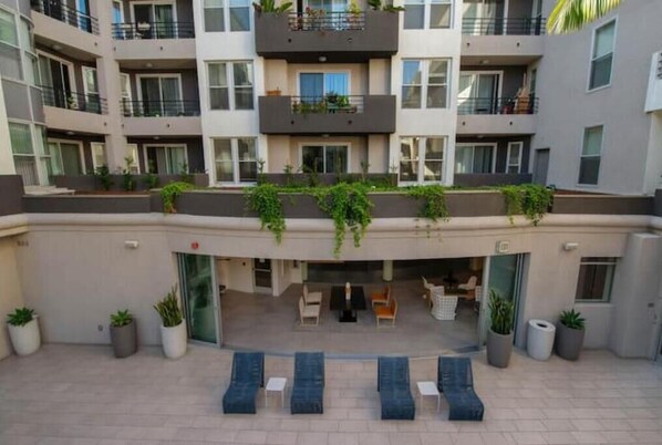 Enceinte de l’hébergement