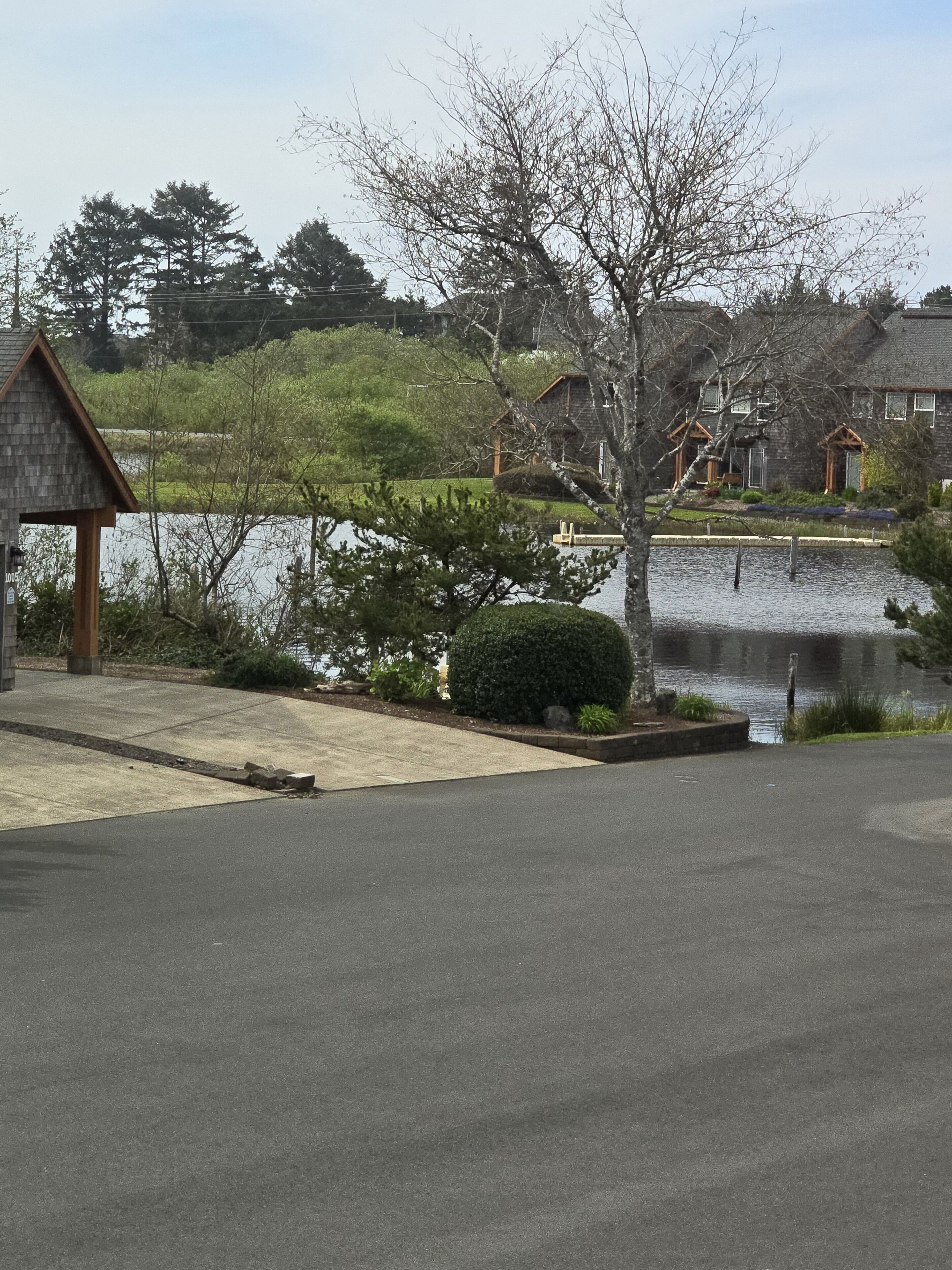 View of lake from Studio Suite