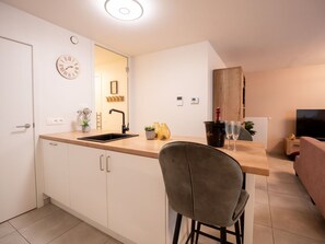 Interior - Beautiful apartment for 4 people with WIFI and TV (Blankenberge)