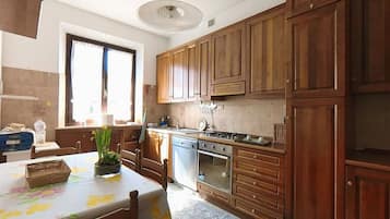 Fridge, oven, dishwasher